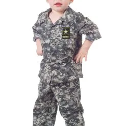 Army Camo Boy's Costume For Toddlers