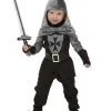 Black Knight Costume For Toddlers