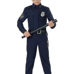 Boy's Cop Costume For Toddlers