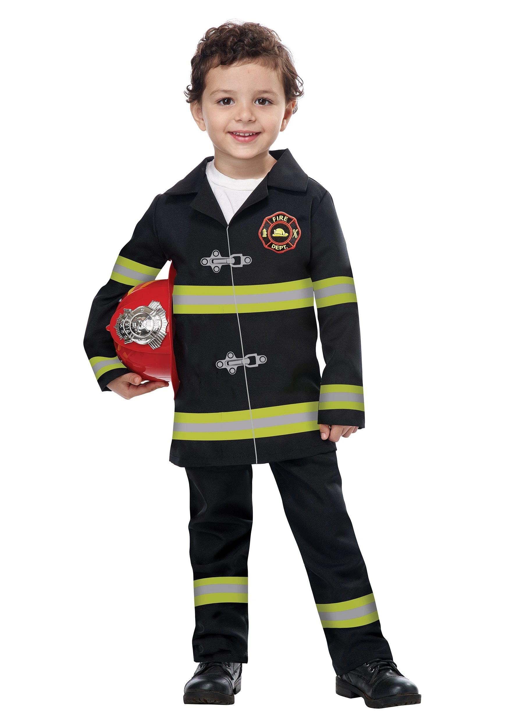 Jr Fire Chief Toddler Costume 3 Jr Fire Chief Toddler Costume