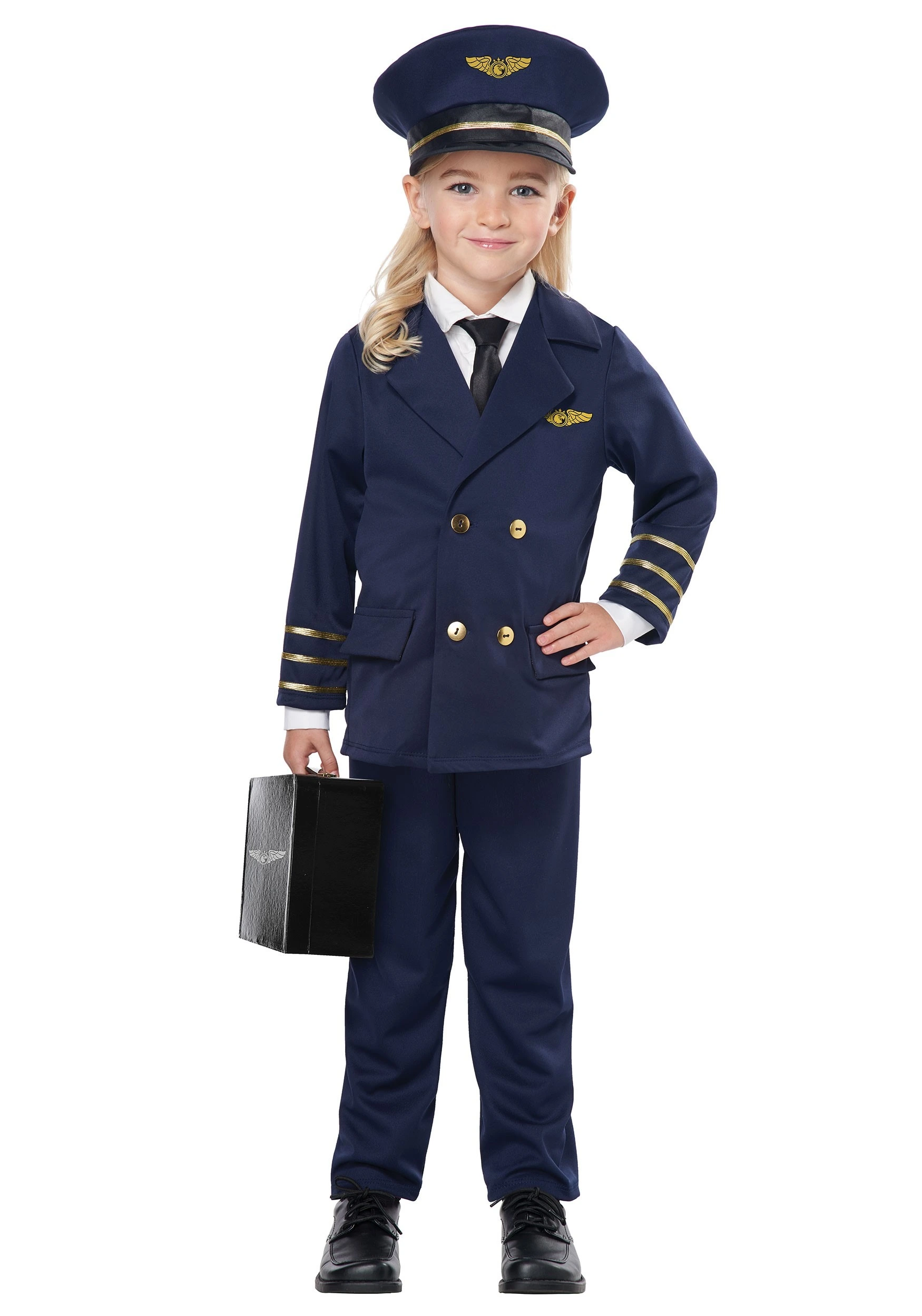 Pint Size Pilot Costume For Toddlers 4 Pint Size Pilot Costume For Toddlers - Image 2