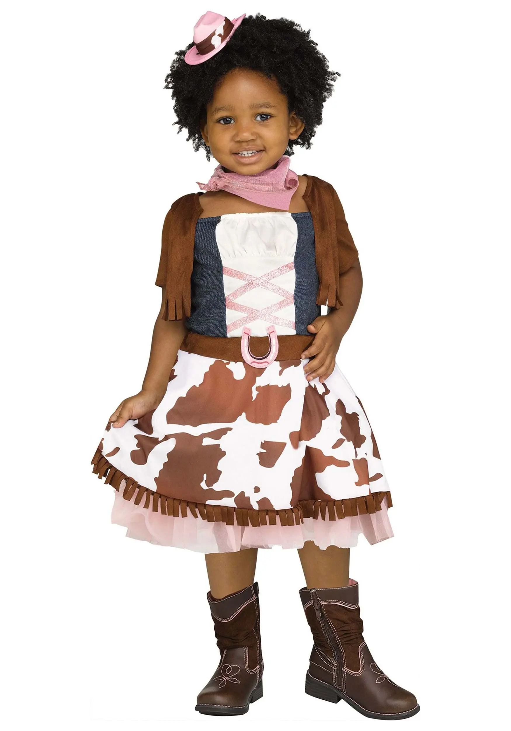 Toddler Cowgirl Rodeo Costume 3 Toddler Cowgirl Rodeo Costume