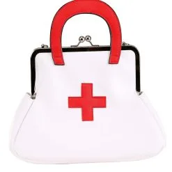 White Nurse Women's Purse -Egyptian Gifts Shop white nurse purse alt 1