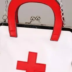 White Nurse Women's Purse -Egyptian Gifts Shop white nurse purse alt 4
