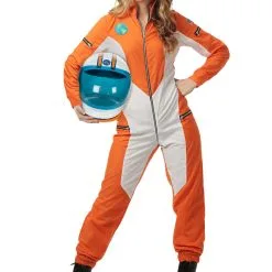 Women's Astronaut Jumpsuit Costume