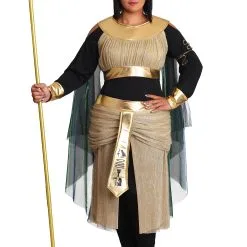 Plus Size Women's Bastet Egyptian Goddess Costume