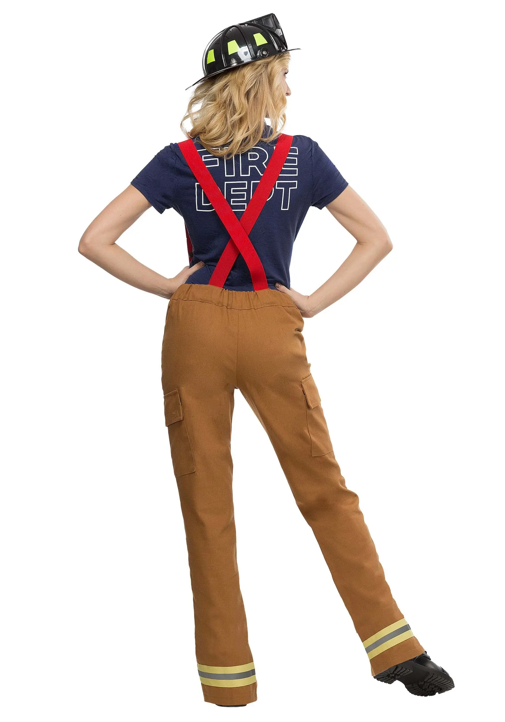 Women's Fire Captain Costume 4 Women's Fire Captain Costume - Image 2