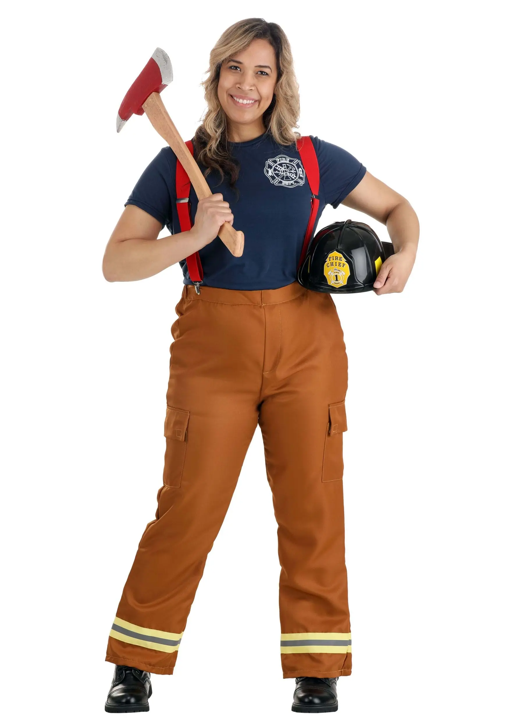 Women's Fire Captain Costume 5 Women's Fire Captain Costume - Image 3