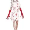 Horror Nurse Costume Dress For Women