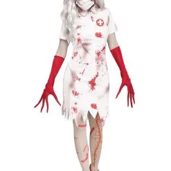 Horror Nurse Costume Dress For Women