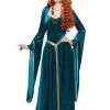 Lady Guinevere Teal Costume For Women 2 Lady Guinevere Teal Costume For Women -Egyptian Gifts Shop womens lady guinevere teal costume