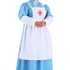 Plus Size Women's Clara Barton Red Cross Costume