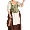 Women's Plus Size Medieval Pub Wench Costume Dress -Egyptian Gifts Shop womens plus size medieval pub wench costume