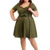 Plus Size Vintage Combat Cutie Costume For Women -Egyptian Gifts Shop womens plus size vintage combat cutie costume