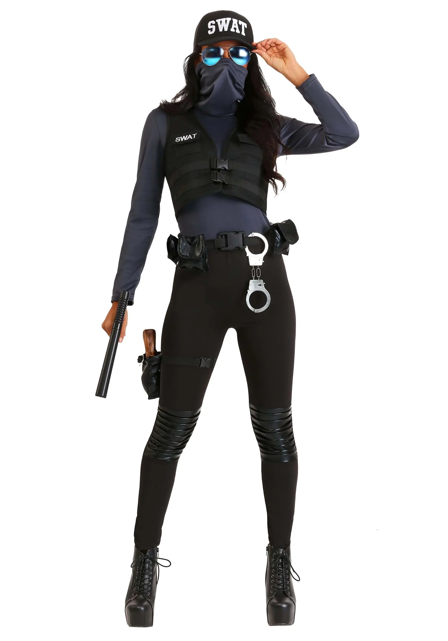 SWAT Babe Costume For Women 5 SWAT Babe Costume For Women - Image 3