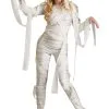 Women's Under Wraps Mummy Costume For Women 1 Women's Under Wraps Mummy Costume For Women -Egyptian Gifts Shop womens under wraps mummy costume