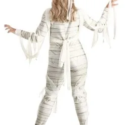 Women's Under Wraps Mummy Costume For Women -Egyptian Gifts Shop womens under wraps mummy costume alt 3