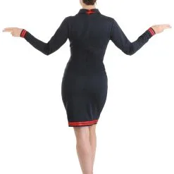 Working The Skies Flight Attendant Costume -Egyptian Gifts Shop womens workin the skies flight attendent alt 2