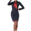 Working The Skies Flight Attendant Costume