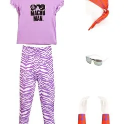 WWE Adult's Macho Man Madness Costume 15 WWE Adult's Macho Man Madness Costume -Egyptian Gifts Shop wwe adult macho man madness costume 2