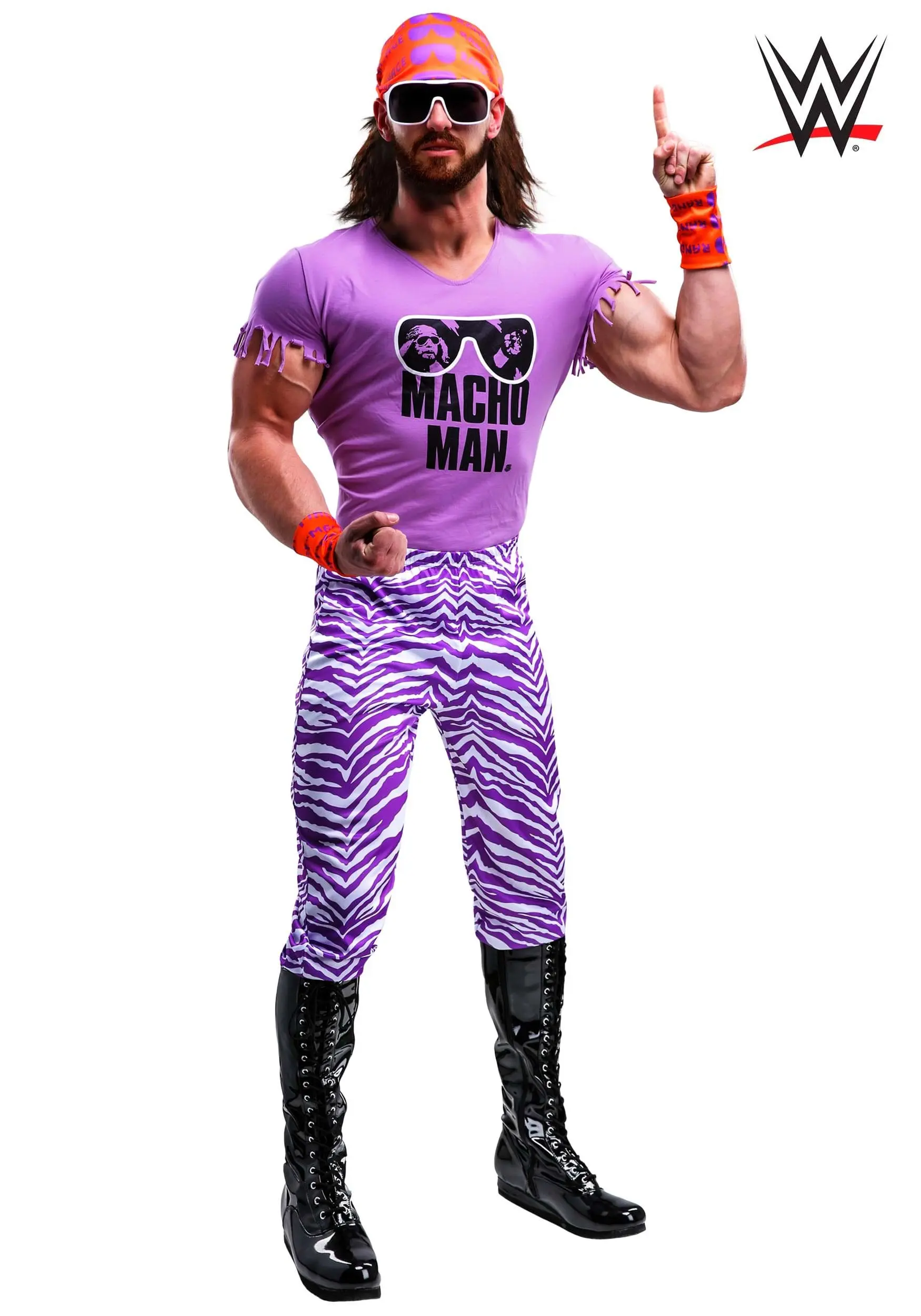 WWE Adult's Macho Man Madness Costume 3 WWE Adult's Macho Man Madness Costume