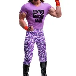 Adult WWE Macho Man Madness Plus Size Costume