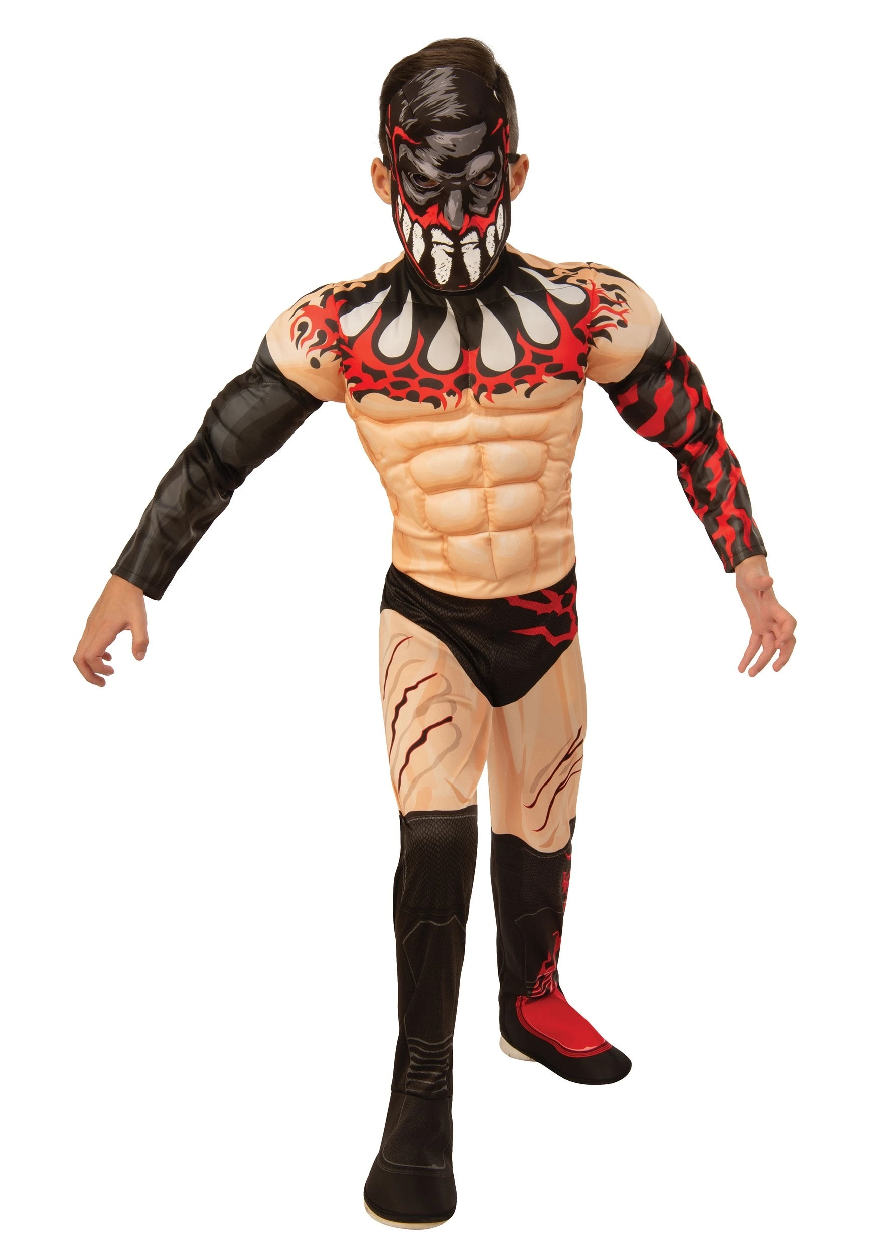 WWE Finn Balor Demon King Boy's Deluxe Costume 3 WWE Finn Balor Demon King Boy's Deluxe Costume