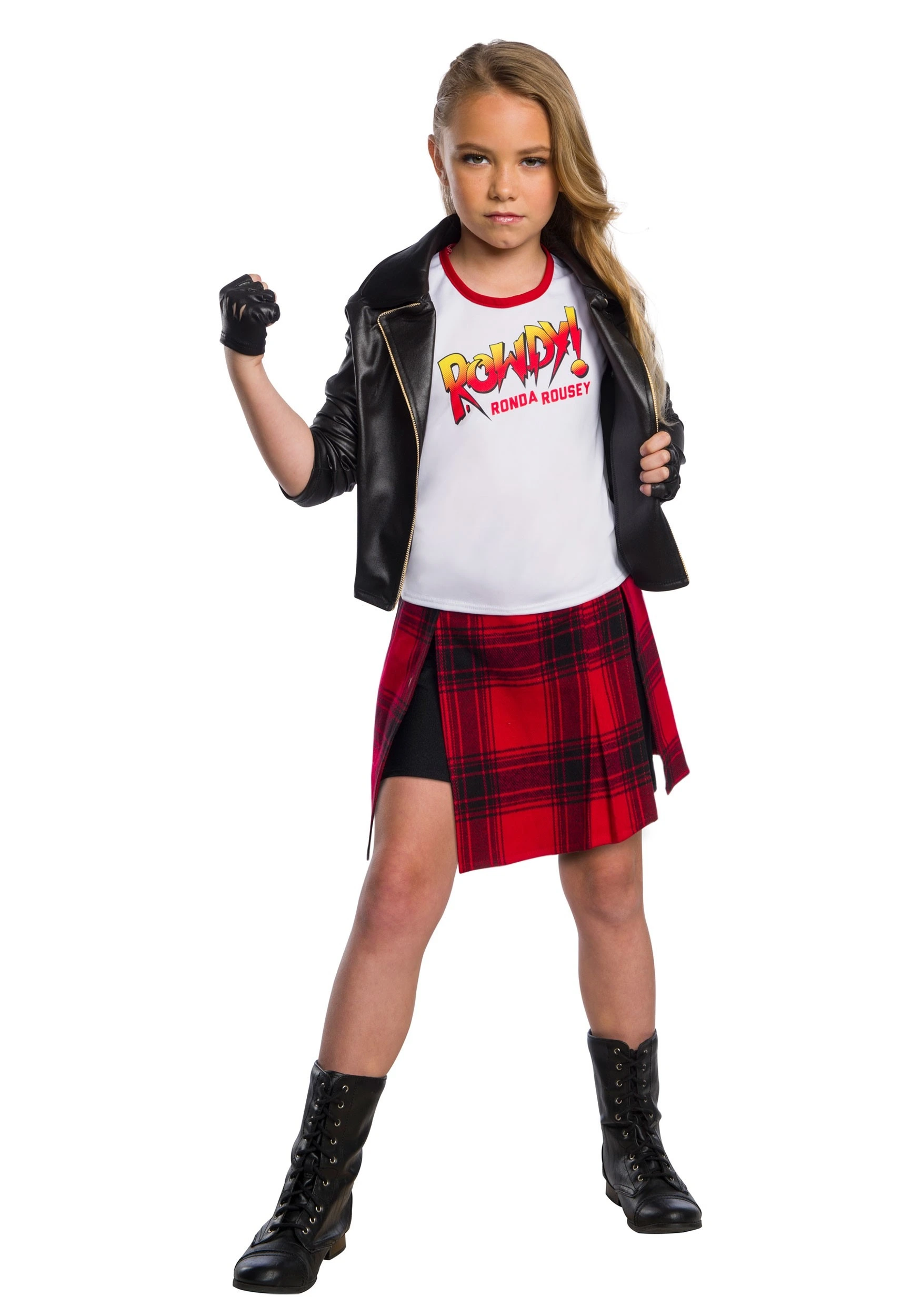 WWE Rowdy Ronda Rousey Deluxe Costume For Girls 3 WWE Rowdy Ronda Rousey Deluxe Costume For Girls