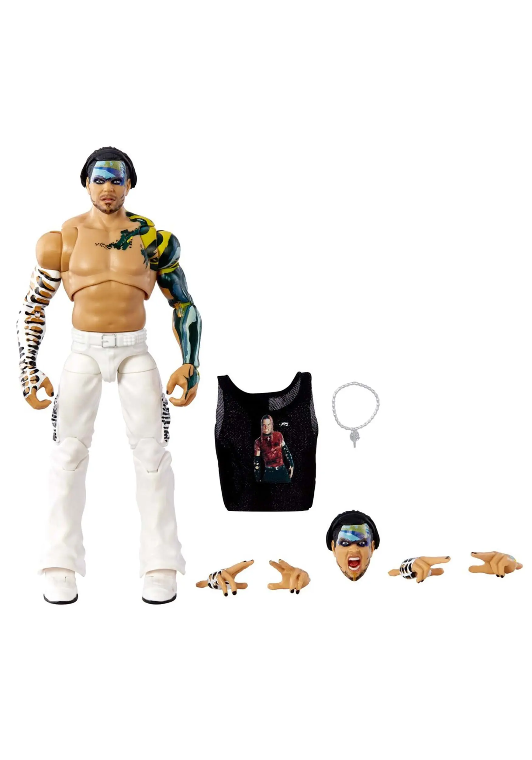 WWE Ultimate Edition Jeff Hardy Wave 14 Action Figure 7 WWE Ultimate Edition Jeff Hardy Wave 14 Action Figure - Image 5